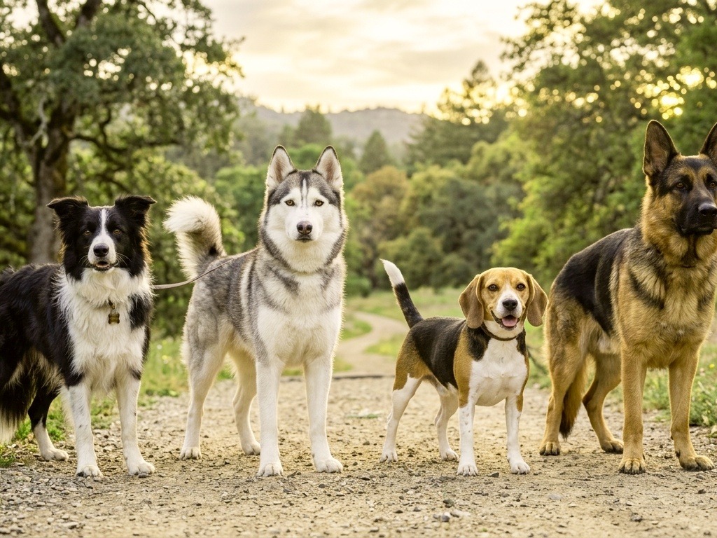 There are different types of Dog Breeds.