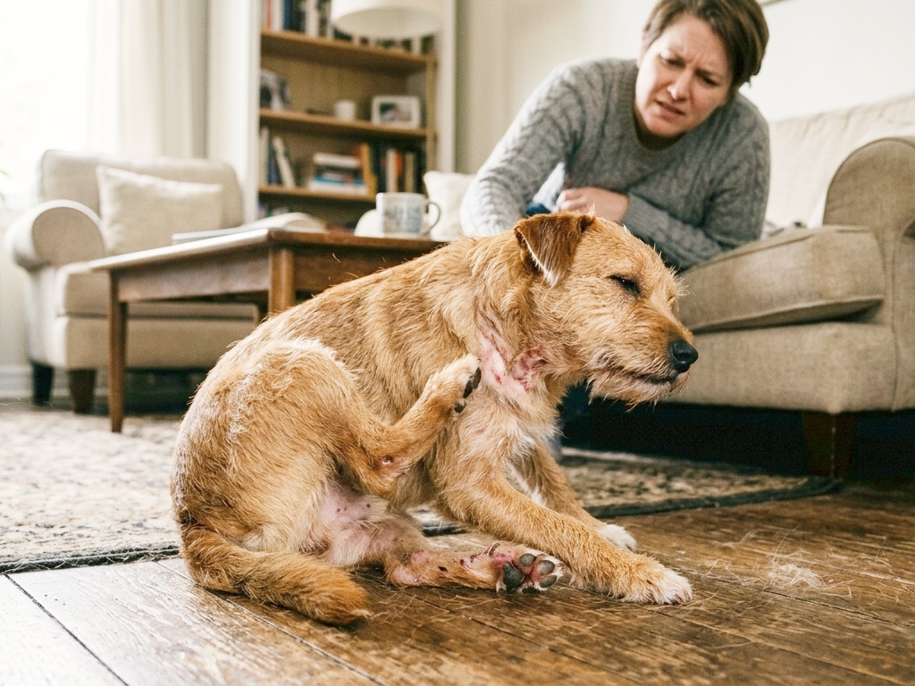 The owner is worried about Dog allergies.
