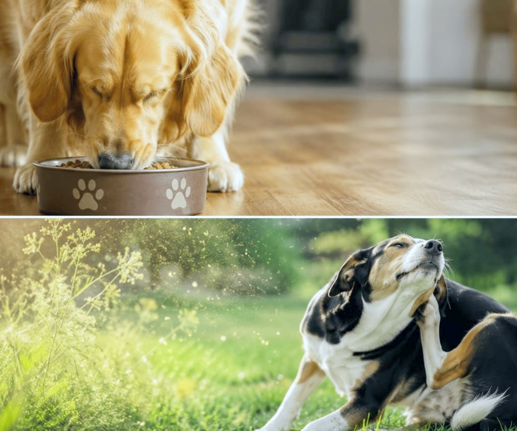 There are different types of Dog Allergies.