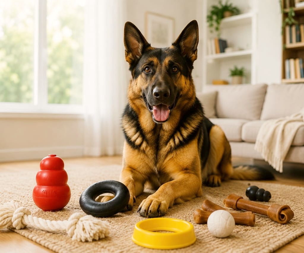 Use the right toys for dogs