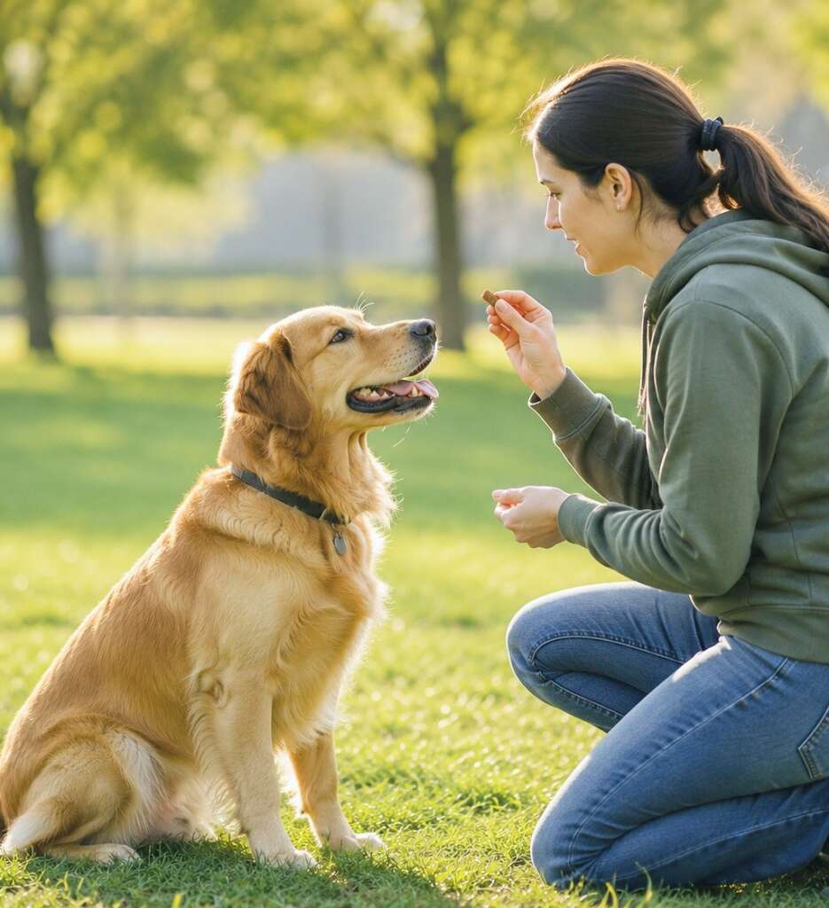 Owner understand dog behaviour.