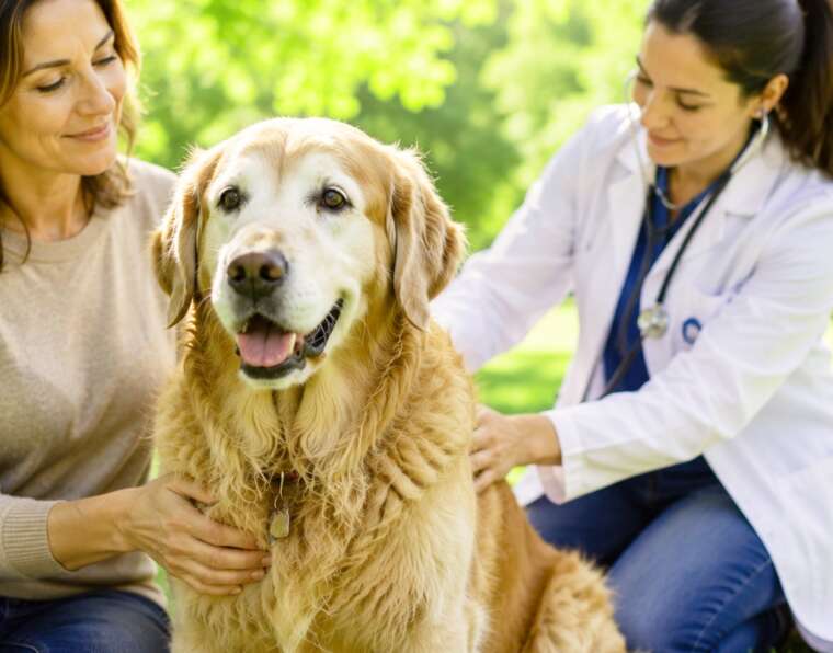 Senior dog care