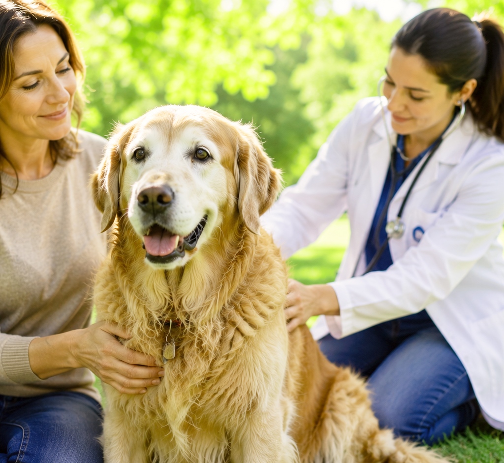 Senior dog care