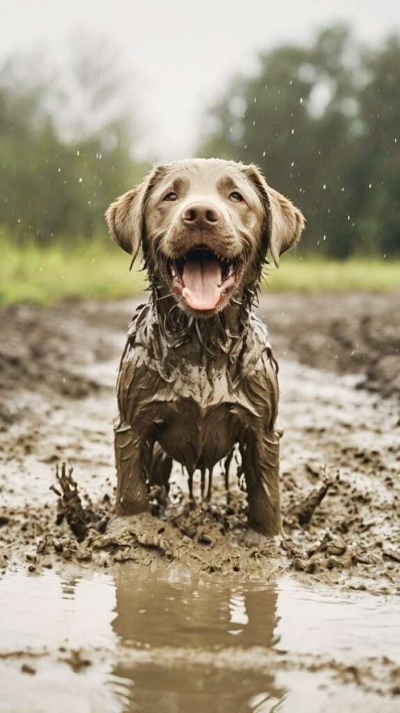 Dog worms are due to polluted water, soil and etc.