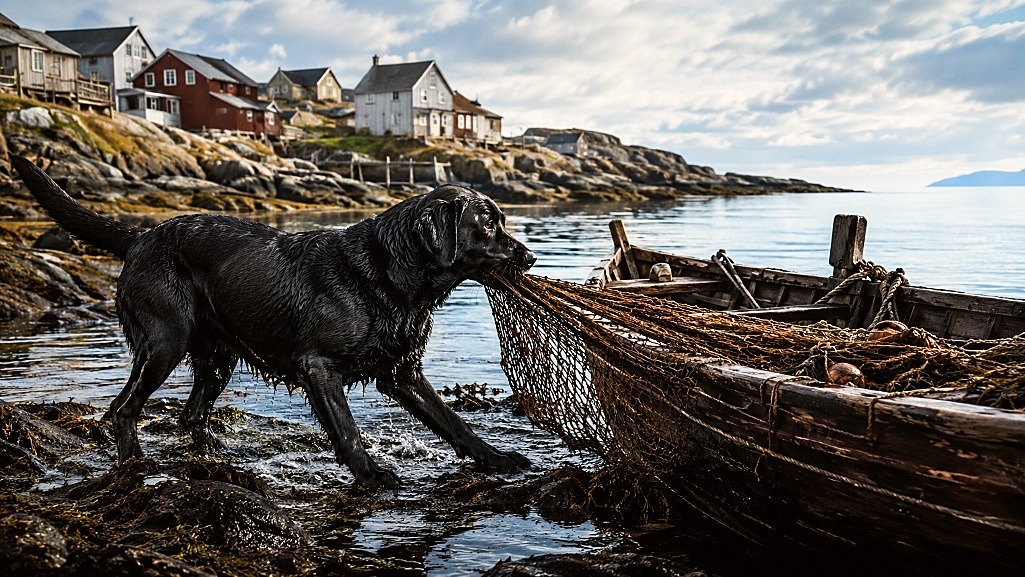 The image shown the history of Labrador retriever.