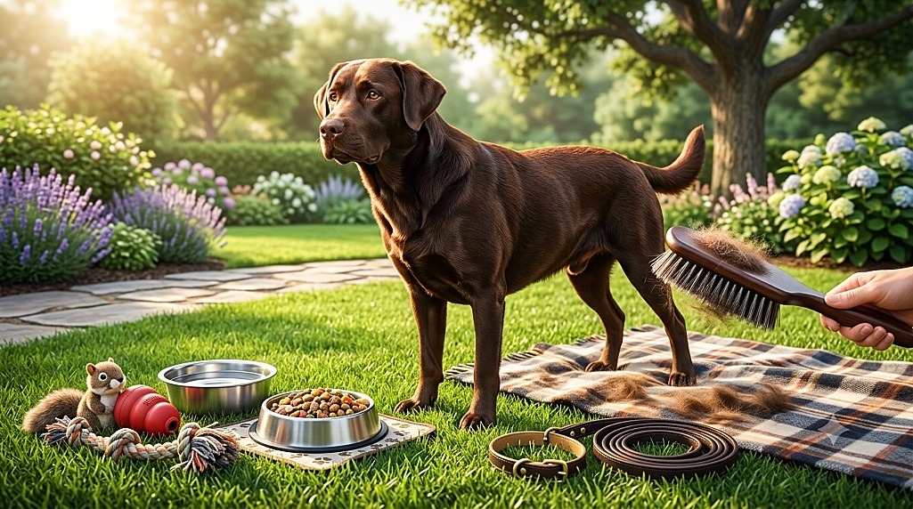 The nutritional requirements of labs.