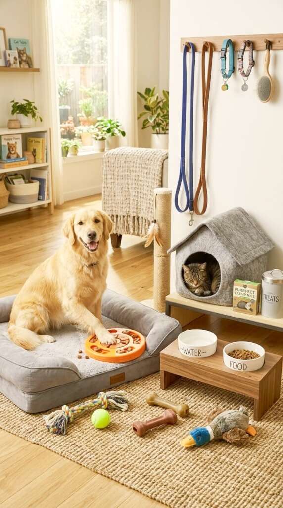 The owner should prepare home for the rescue.